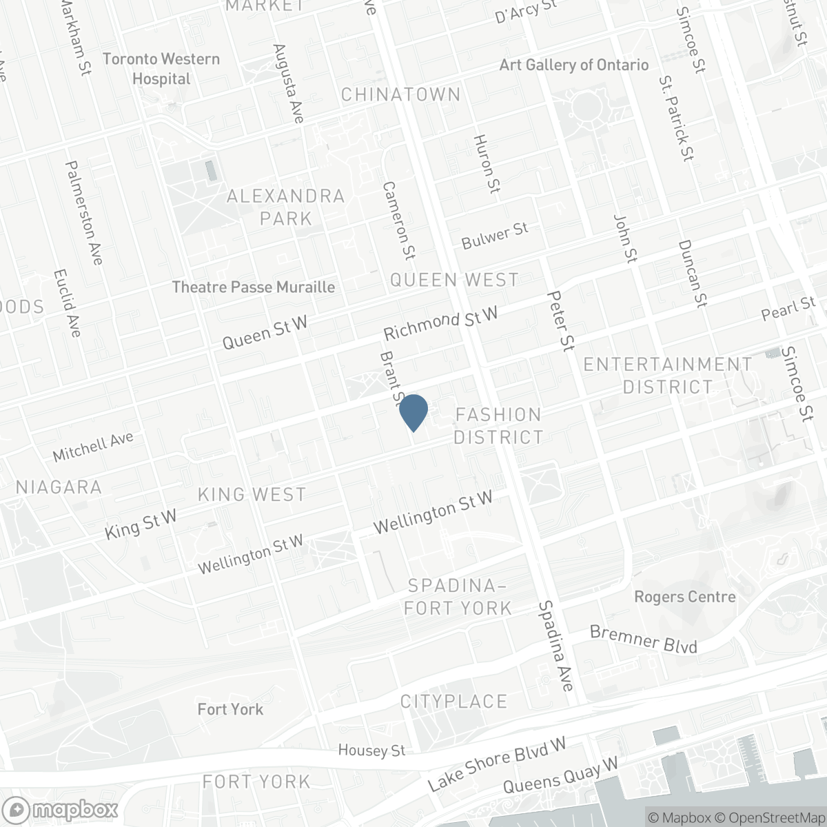 903 - 19 BRANT STREET, Toronto, Ontario M5V 2L2